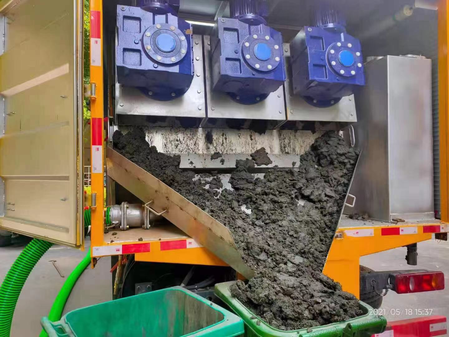 南丰化粪池清掏城市维护站-泥浆净化干湿分离处理